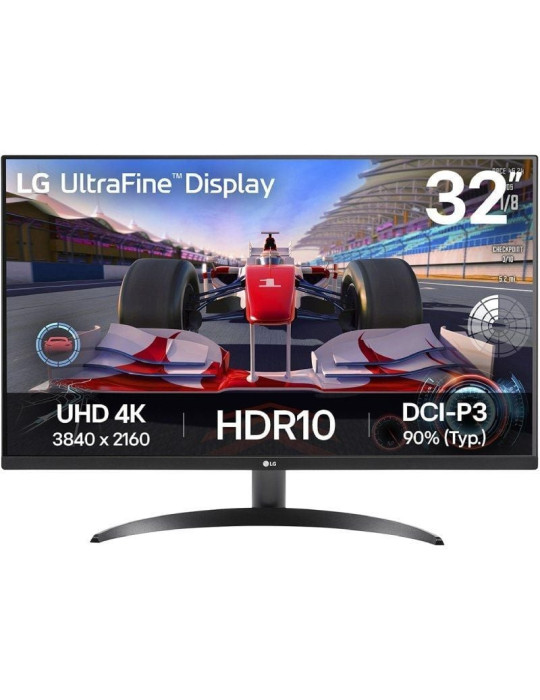 Monitor Profesional LG UltraFine 32UR500K-B 31.5"/ 4K/ Multimedia/ Negro