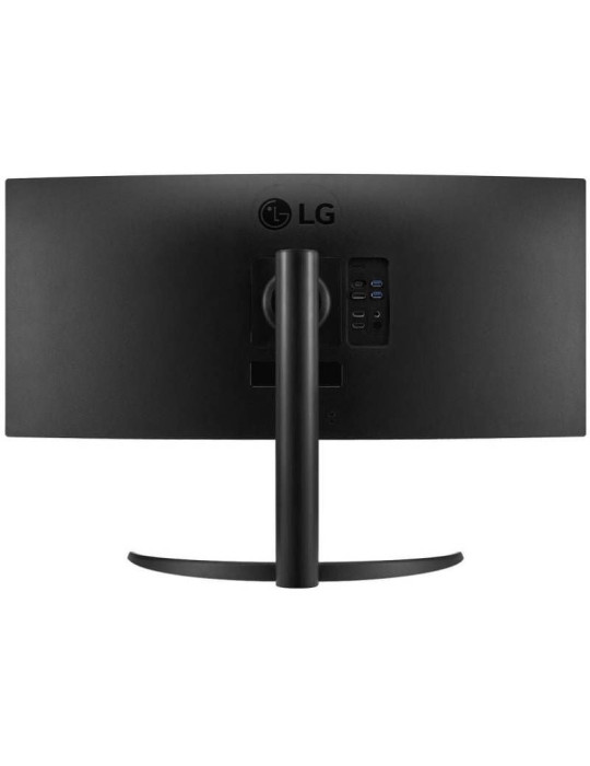Monitor Profesional Ultrapanorámico Curvo LG 34WR55QK-B 34"/ WQHD/ Regulable en altura/ Negro