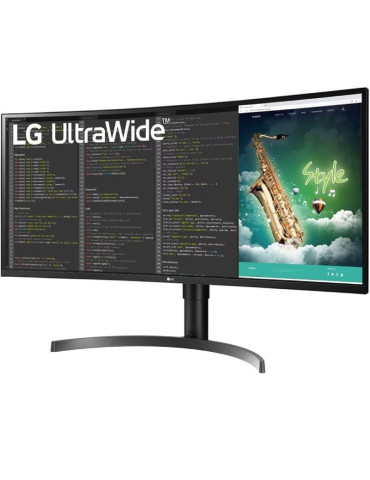 Monitor Profesional Ultrapanorámico Curvo LG 35WN75CP-B 35"/ WQHD/ Multimedia/ Regulable en Altura/ Negro 2