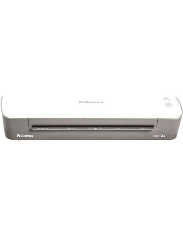 Plastificadora Fellowes Ion A4 4560001/ hasta A4 y 80-125 Micras/ Blanca y Gris 2
