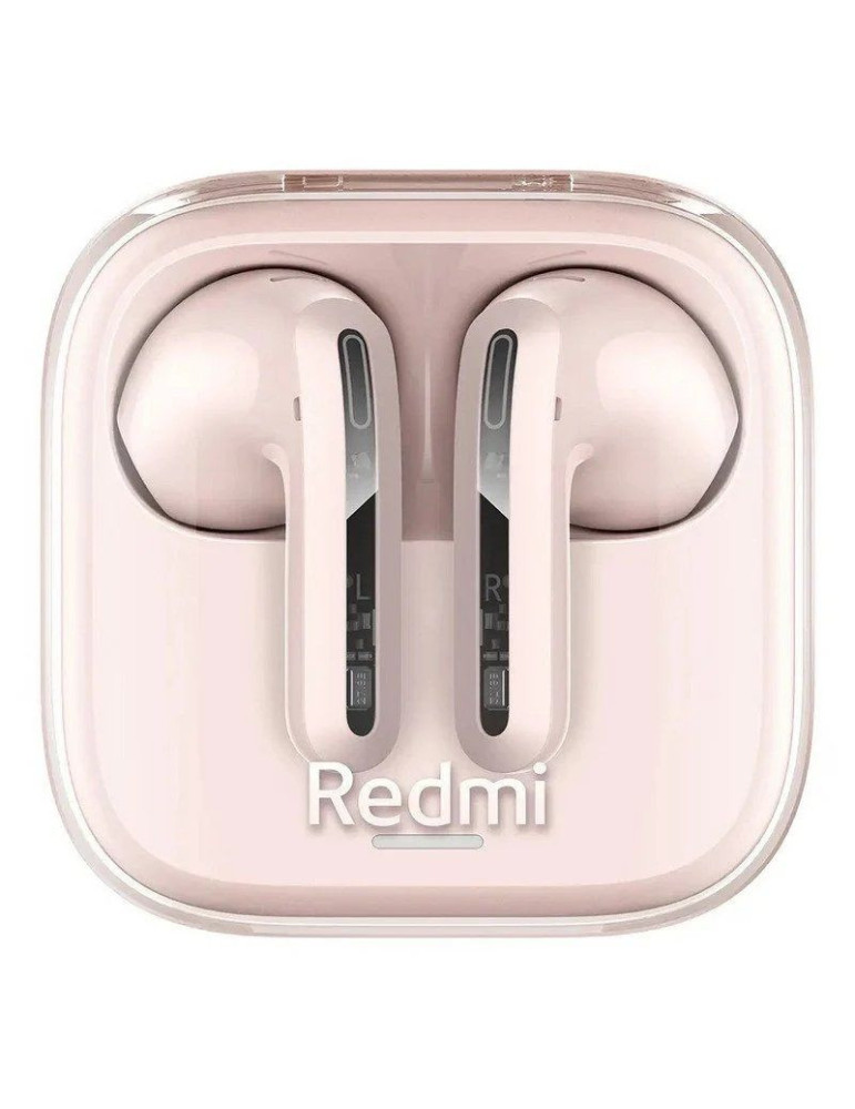 Auriculares Bluetooth Xiaomi Redmi Buds 6 Active con estuche de carga/ Autonomía 6h/ Rosas