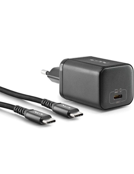 Cargador de Portátil GaN NGS BUD65W-H para HP/ 1xUSB Tipo-C/ 65W/ Automático/ 8 Conectores/ Voltaje 5-20V