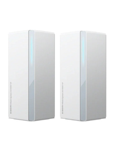 Sistema Mesh Xiaomi System AX3000 NE 3000Mbps/ 2.4GHz 5GHz/ Pack de 2