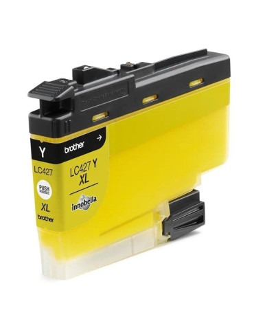 Cartucho de Tinta Original Brother LC-427 XL Alta Capacidad/ Amarillo