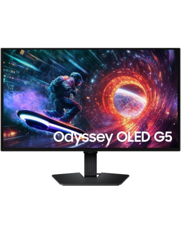 Monitor Gaming Samsung Odyssey G5 G50SF S27FG500SU 27"/ QHD/ 0.03ms/ 180Hz/ QD-OLED/ Negro
