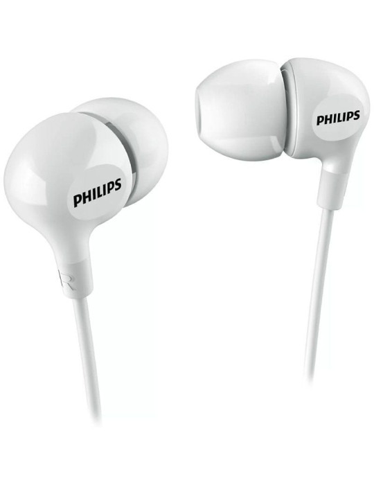 Auriculares Intrauditivos Philips SHE3550WT/ Jack 3.5/ Blancos