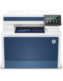 Multifunción Láser Color HP LaserJet Pro 4302fdn Fax/ Dúplex/ ADF/ Blanca y Azul