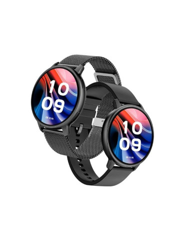 Smartwatch SPC Smartee Duo Classic 9652N/ Notificaciones/ Frecuencia Cardíaca/ Negro/ Incluye Correa Extra 2