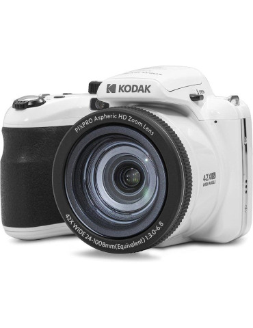 Cámara Digital Kodak Pixpro AZ425/ 20MP/ Zoom Óptico 42x/ Blanca