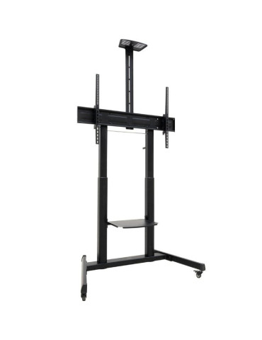 Soporte de Suelo Inclinable con Ruedas TooQ FS20406HM-B para TV de 60-100"/ hasta 120kg