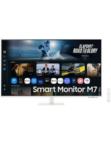 Smart Monitor Samsung M7 S32FM701UU 32"/ 4K/ Multimedia/ Smart TV/ Blanco