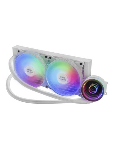 Sistema de Refrigeración Líquida Mars Gaming ML-ONE240W/ Blanco 2