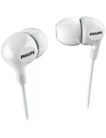 Auriculares Intrauditivos Philips SHE3550WT/ Jack 3.5/ Blancos