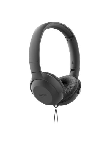 Auriculares Philips TAUH201/ con Micrófono/ Jack 3.5/ Negros