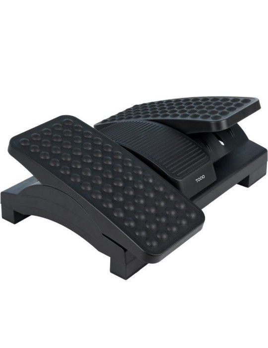 Reposapiés Ajustable/ Inclinable TooQ TQFR0605-B/ 430 x 320 x 105-130 mm