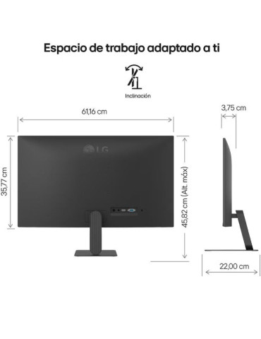 Monitor LG 27U411A-B 27"/ Full HD/ Negro 2
