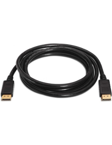 Cable DisplayPort 1.2 4K Aisens A124-0129/ DisplayPort Macho - DisplayPort Macho/ Hasta 5W/ 2300Mbps/ 2m/ Negro 2