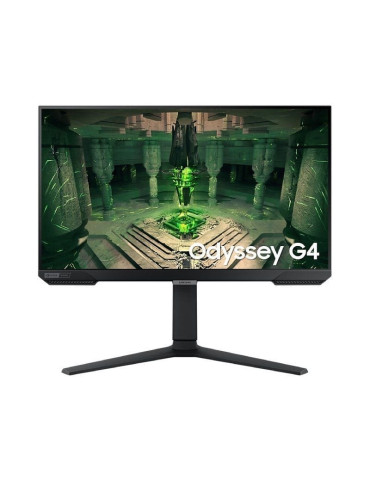 Monitor Gaming Samsung Odyssey G4 S25BG400EU/ 25"/ Full HD/ 1ms/ 240Hz/ IPS/ Regulable en altura/ Negro