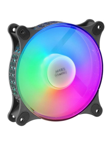 Pack 2 Ventiladores Mars Gaming MFDUO/ 12cm/ FRGB 2