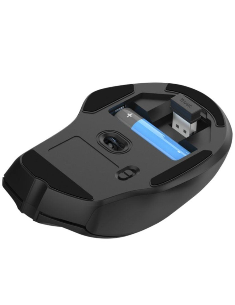 Ratón Inalámbrico Trust Nito Silent/ Hasta 2200 DPI