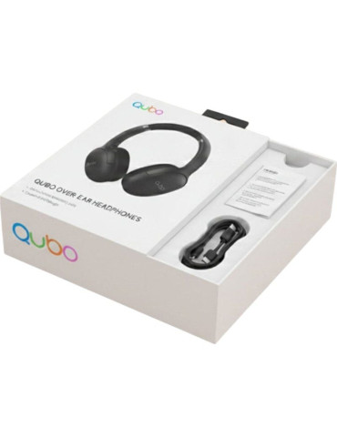 Auriculares Inalámbricos Qubo HD-400/ con Micrófono/ Bluetooth/ Negros 2