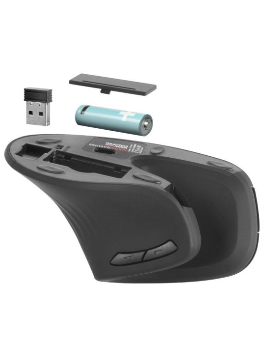 Ratón Gaming Vertical Inalámbrico Mars Gaming MMW-ERGOPRO/ Hasta 3200 DPI