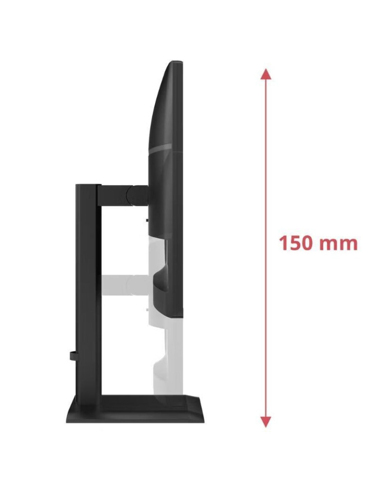 Monitor Profesional AOC Q27E4U 27"/ QHD/ Multimedia/ Regulable en altura/ Negro