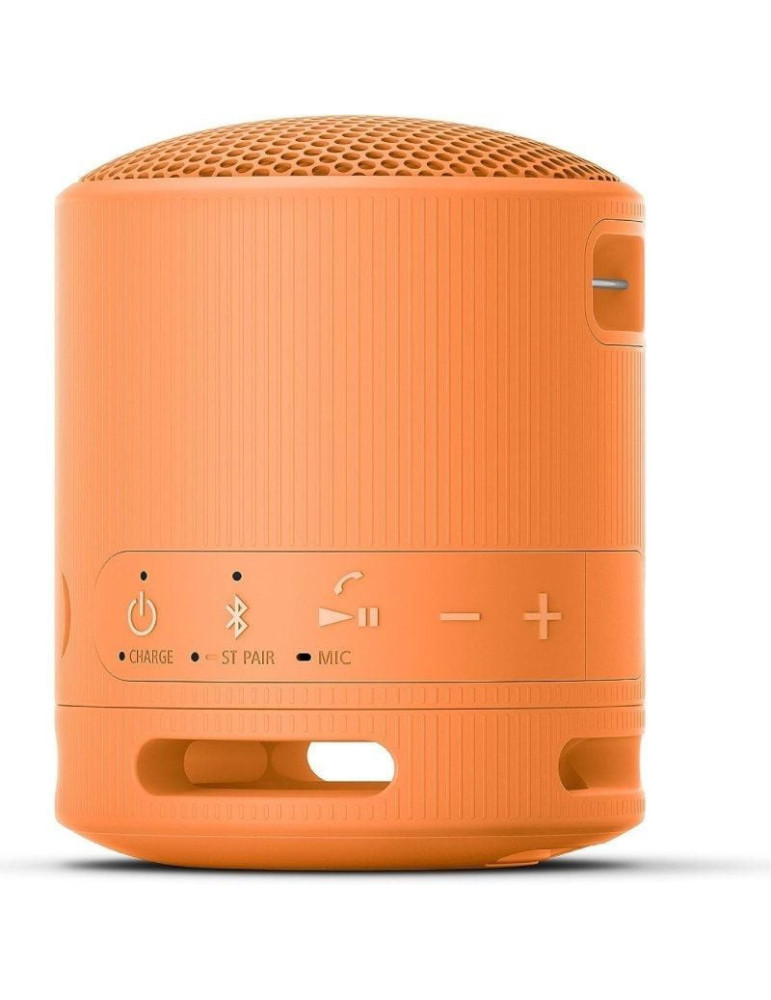 Altavoz Portable con Bluetooth Sony XB100/ 2.0/ Naranja
