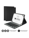 Funda con Teclado Subblim Keytab Pro Bluetooth para Tablets de 10.1"-10.8"/ Negra