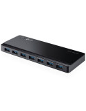 Hub USB 3.0 TP-Link UE330/ 7xUSB/ 1xMicroUSB DC/ Negro