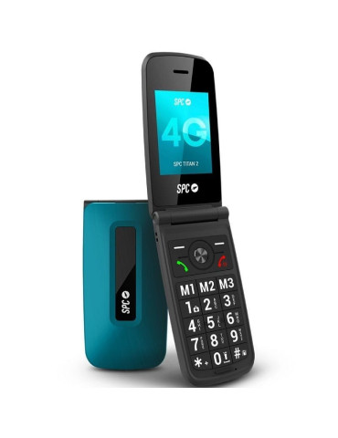 Teléfono Móvil SPC Titan 2 para Personas Mayores/ 4G/ Azul