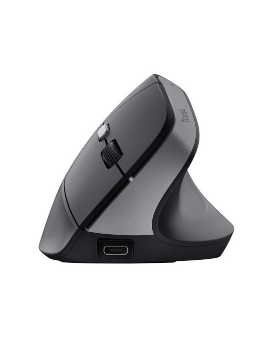 Ratón Vertical Inalámbrico Trust TM-270/ Batería recargable/ Hasta 2400 DPI