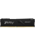 Memoria RAM Kingston FURY Beast 8GB/ DDR4/ 3600MHz/ 1.35V/ CL17/ DIMM