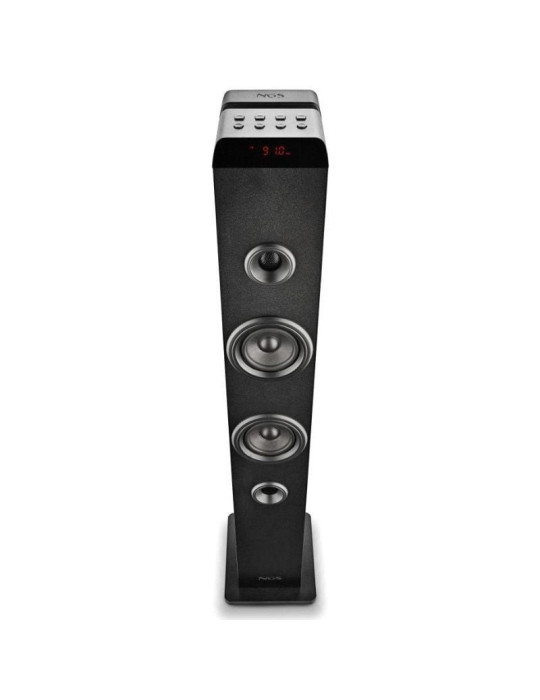 Torre de Sonido con Bluetooth NGS SKY CHARM PRO/ 80W/ 2.0/ Negra