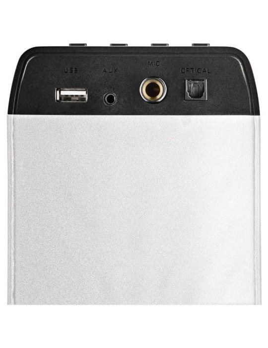 Torre de Sonido con Bluetooth NGS SKY CHARM PRO/ 80W/ 2.0/ Blanca