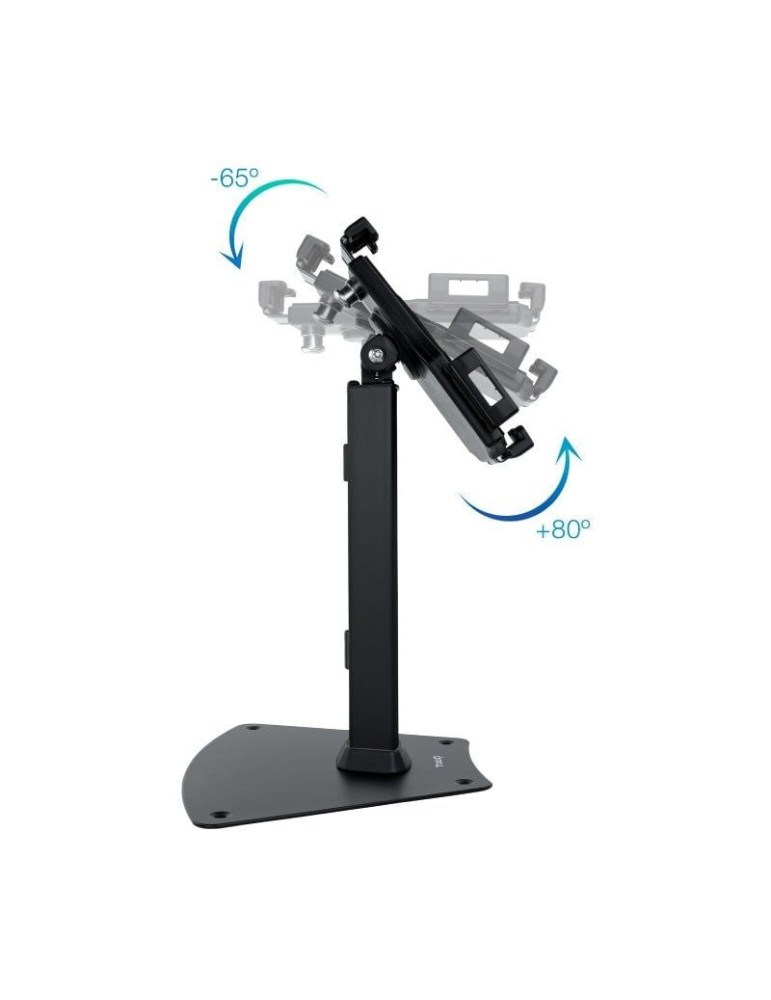 Soporte para Tablet TooQ TQTDS0811/ Antirrobo/ Negro