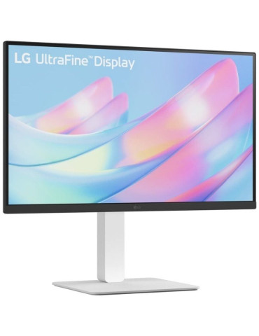 Monitor Profesional LG UltraFine 27US550-W 27"/ 4K/ Regulable en altura/ Blanco 2