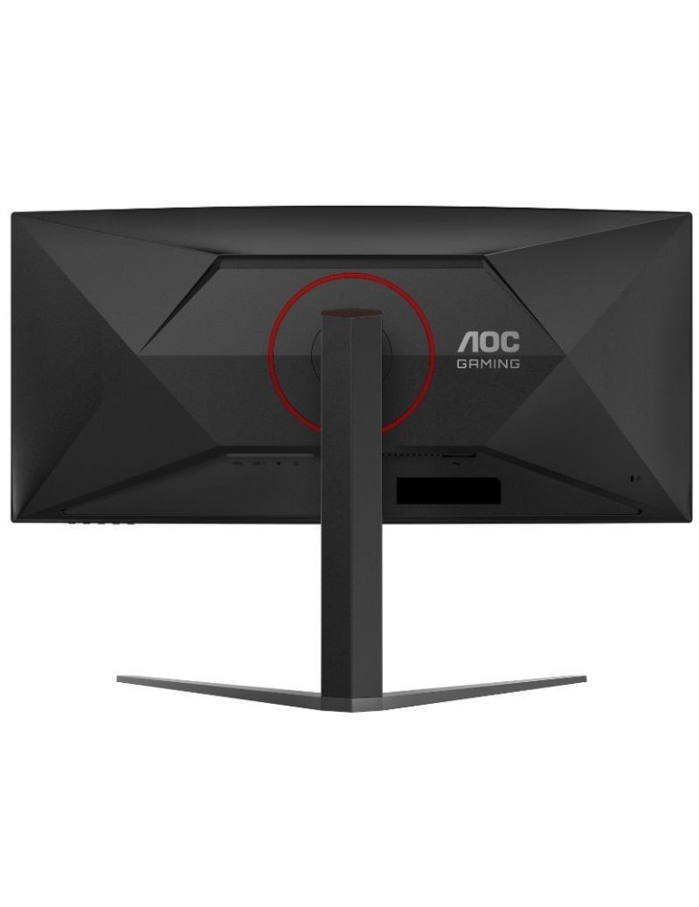 Monitor Gaming Ultrapanorámico Curvo AOC CU34G4 34"/ WQHD/ 1ms/ 180Hz/ VA/ Regulable en altura/ Negro