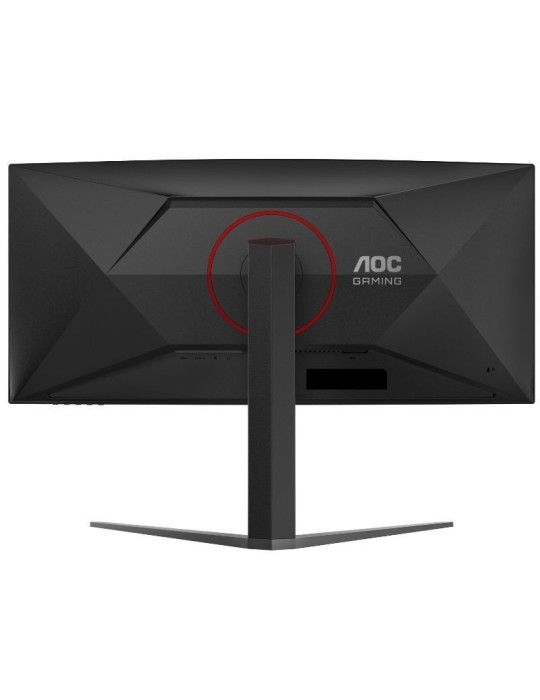 Monitor Gaming Ultrapanorámico Curvo AOC CU34G4 34"/ WQHD/ 1ms/ 180Hz/ VA/ Regulable en altura/ Negro