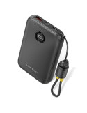 Powerbank 10000mAh Vention FKAB0-C/ 22.5W/ Negra/ Incluye Cable USB Tipo-C