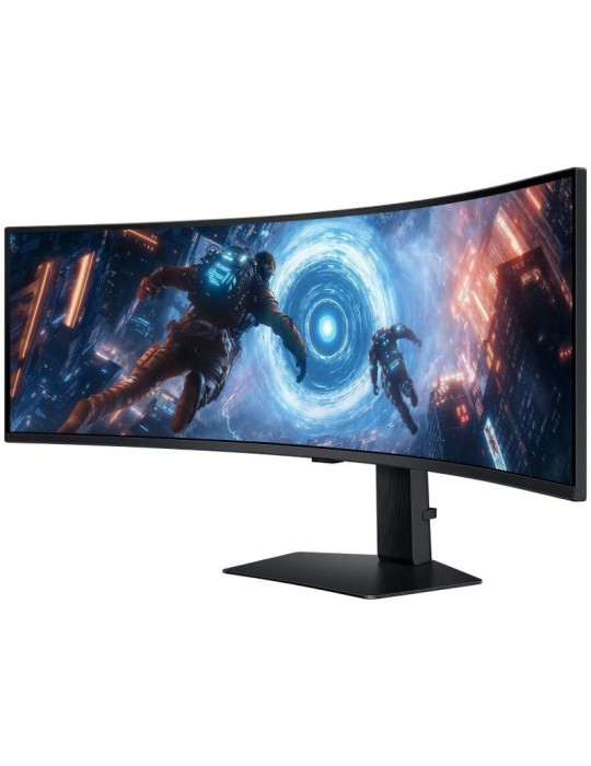 Monitor Gaming Ultrapanorámico Curvo Samsung Odyssey G9 G91F S49FG910EU 49"/ Dual QHD/ 1ms/ 144Hz/ Regulable en altura/ Negro
