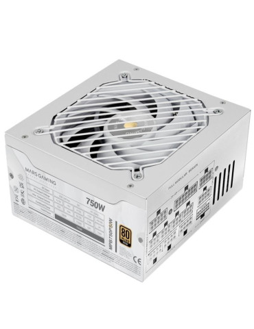 Fuente de Alimentación Mars Gaming MPB750PSI/ 750W/ Ventilador 14cm/ 80 Plus Gold