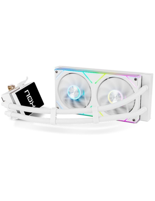 Sistema de Refrigeración Líquida Nox M-240 LCD/ Blanco