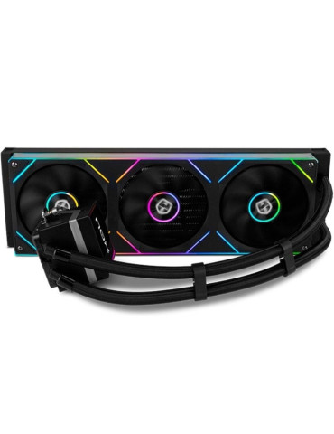 Sistema de Refrigeración Líquida Nox M-360 LCD/ Negro