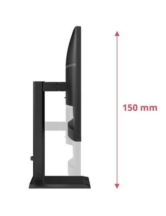 Monitor Profesional AOC Q27E4CV 27"/ QHD/ Multimedia/ Regulable en altura/ Negro