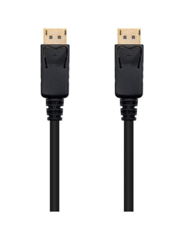 Cable Displayport 1.2 4K Nanocable 10.15.2305/ Displayport Macho - Displayport Macho/ 5m/ Negro 2