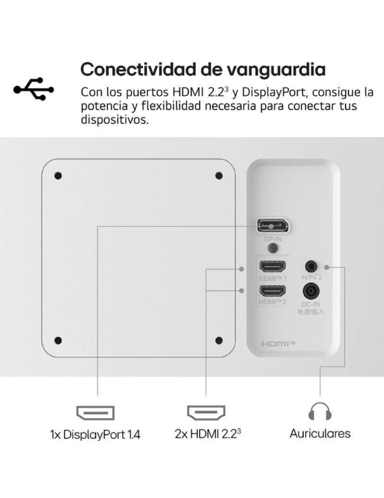 Monitor Polivalente LG UltraFine 27US500-W 27"/ 4K/ Multimedia/ Blanco