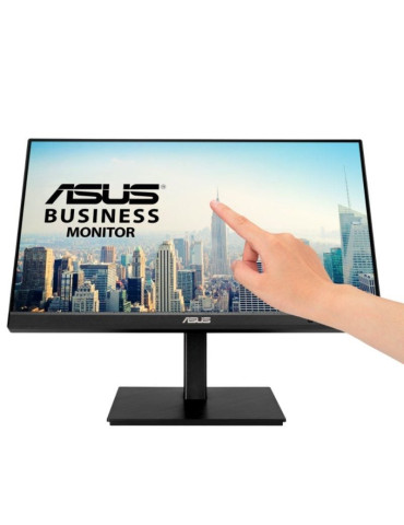 Monitor Profesional Táctil Asus BE24ECSBT 23.8"/ Full HD/ Multimedia/ Regulable en altura/ Negro