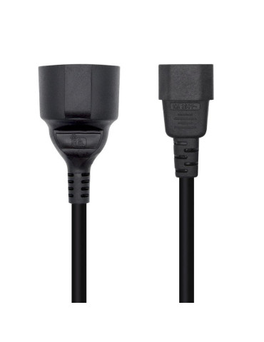 Adaptador Alimentación Aisens A132-0467/ C14 Macho - CEE7 Hembra/ 25cm/ Negro 2