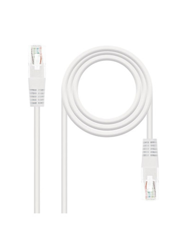 Cable de Red RJ45 UTP Nanocable 10.20.0101-W Cat.5e/ 1m/ Blanco 2